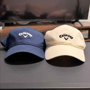 Callaway Men's Blue and Beige Hats